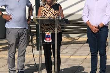 Homenaje en Telde a las víctimas del vuelo JK5022 (Foto TA)